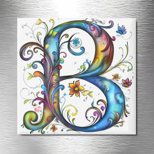 Imã Monograma Whimsical B