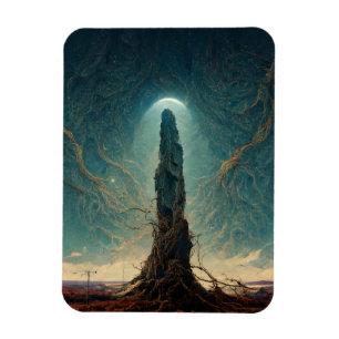 Ímã Monolith 2 Fantasy Sci-Fi Art