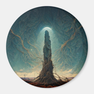 Imã Monolith 2 Fantasy Sci-Fi Art