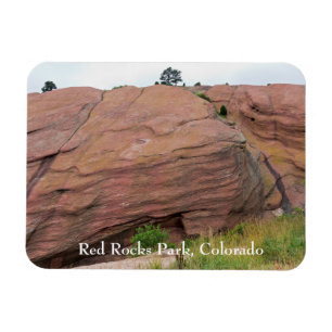 Ímã Monolito Red Sandstone nas Rochas Vermelhas