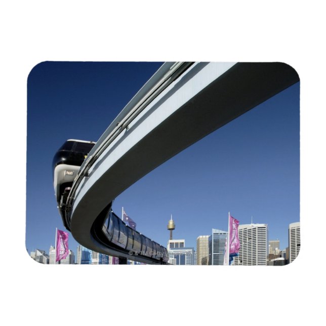 Ímã Monorail in Querido Harbor, Sidney, Austrália (Horizontal)