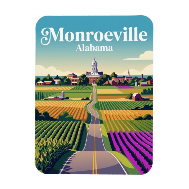 Ímã Monroeville EUA (Vertical)