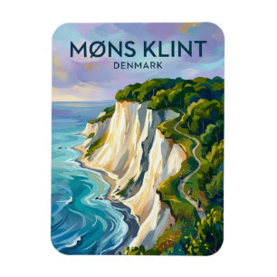 Ímã Møns Klint Dinamarca