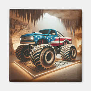 IMÃ MONSTER TRUCK MAGNET