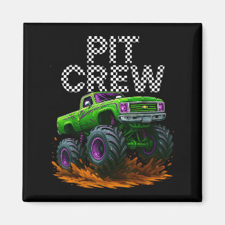 Imã Monster Truck T Crew Family Matching Birthday Part