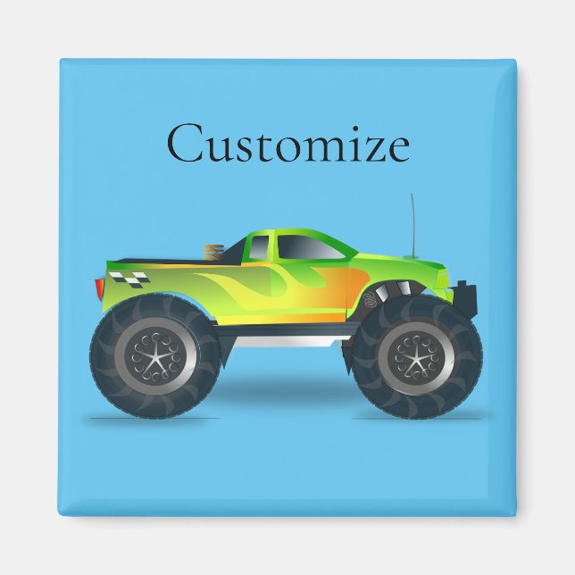 Imã Monster Truck Thunder_Cove (Frente)