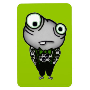 Ímã Monstro Bem Vestido