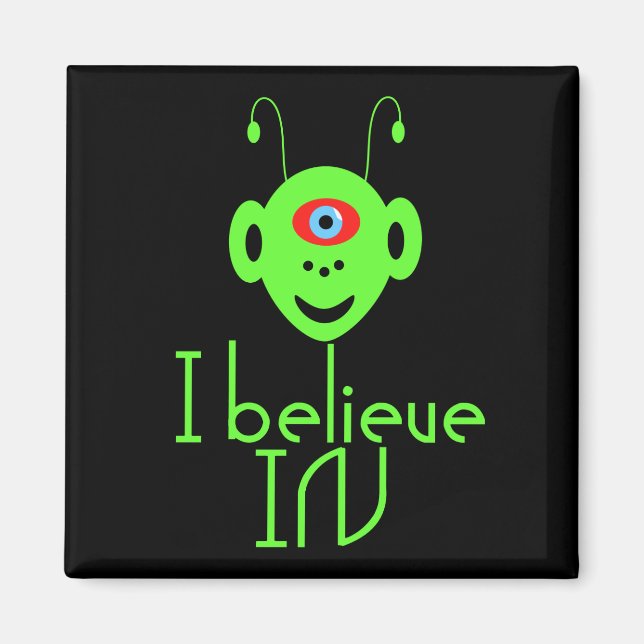 Imã Monstro da alienígena engraçado (Frente)