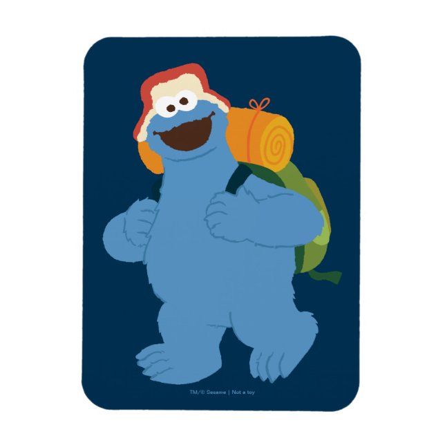 Ímã Monstro de Biscoitos (Vertical)