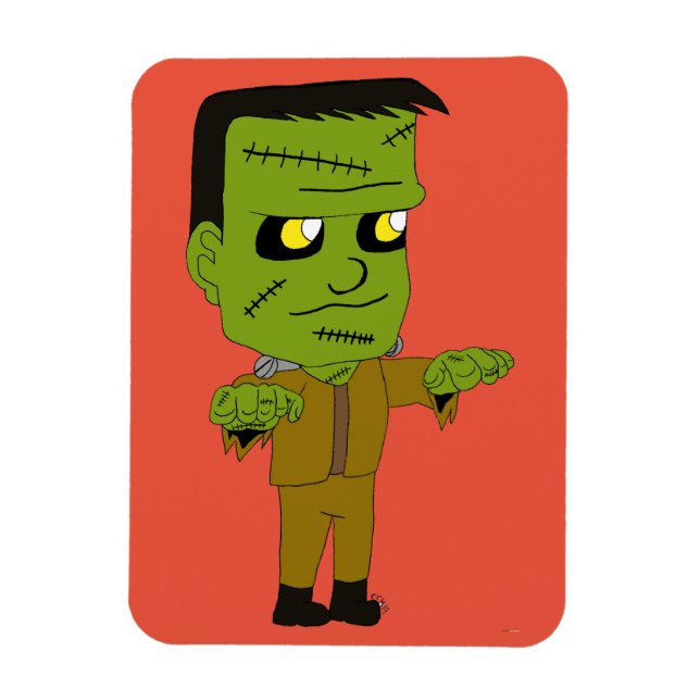 Ímã monstro de chibi (Vertical)