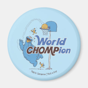 Imã Monstro de cookies Atiradas De Lúpulo De Basquet