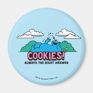 Imã Monstro de cookies   Cookies Sempre a resposta cer