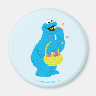 Imã Monstro de cookies de páscoa