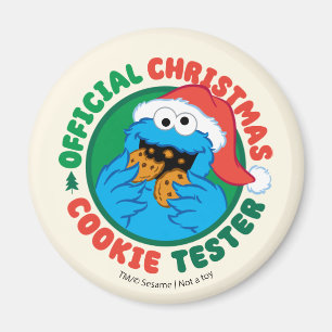 Imã Monstro de cookies Testador Oficial de Biscoito