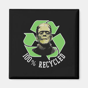 Imã Monstro de Frankenstein - 100% Reciclado S Funny H