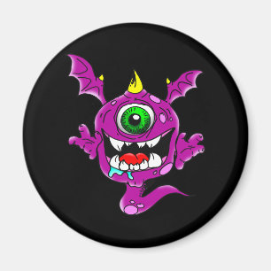 Imã Monstro de Pessoas Roxas