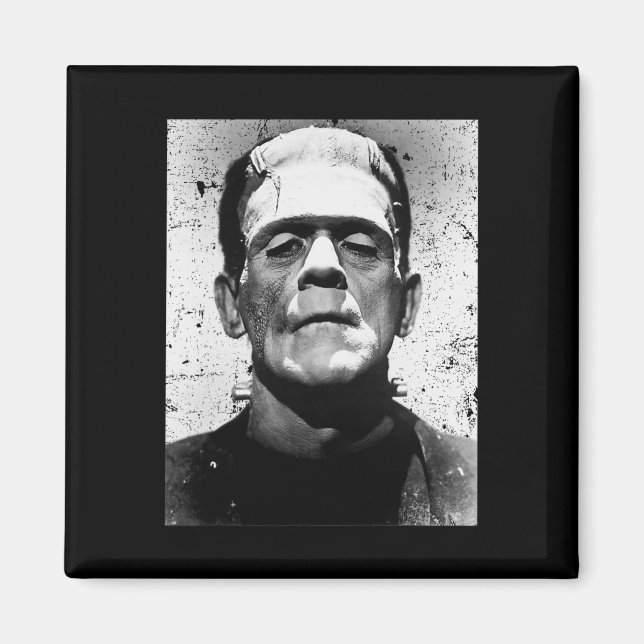 Imã Monstro do Filme de Horror de Halloween 1 (Frente)