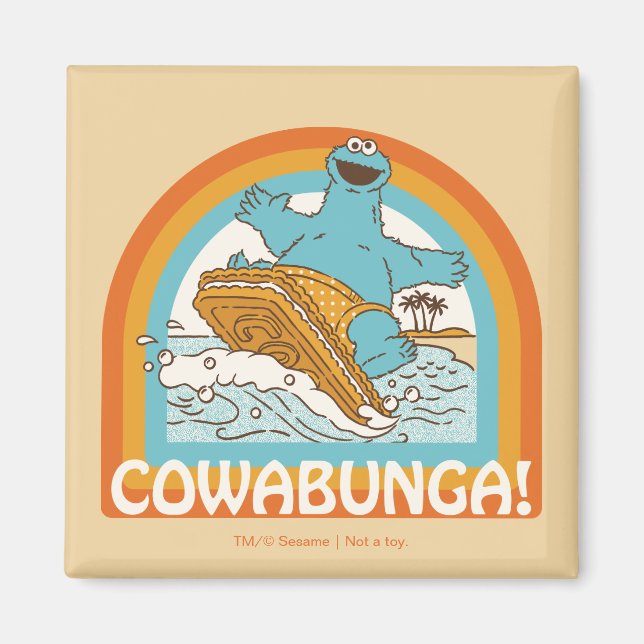 Imã Monstro dos Cookies Cowabunga! (Frente)