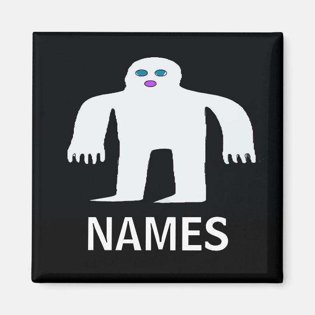 Imã Monstro, Souvenir (Frente)