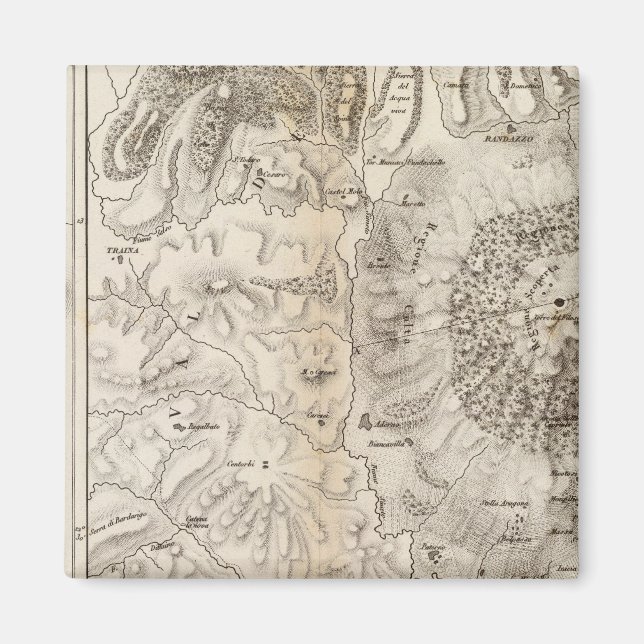 Imã Mont Gibel, Etna (Frente)