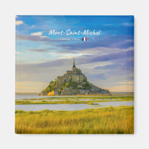 Imã Mont-Saint-Michel, França - Abadia Medieval