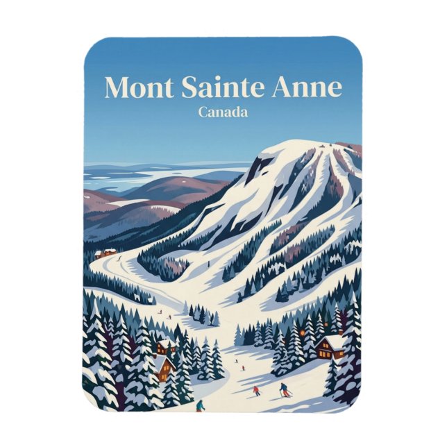 Ímã Mont Sainte Anne Canadá (Vertical)