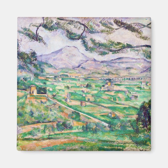 Imã Mont Sainte-Victoire, Paul Cezanne (Frente)