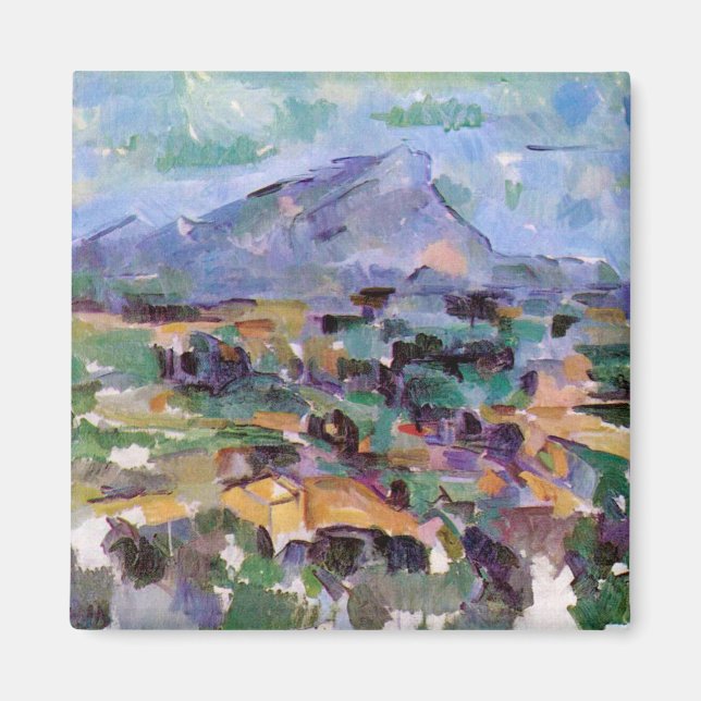 Imã Mont Sainte-Victoire, Paul Cezanne (Frente)