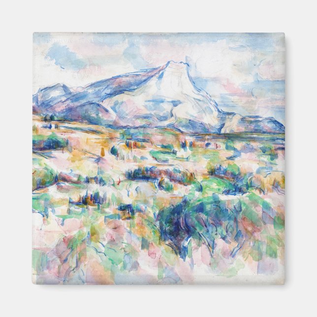 Imã Mont Sainte-Victoire, Paul Cezanne (Frente)
