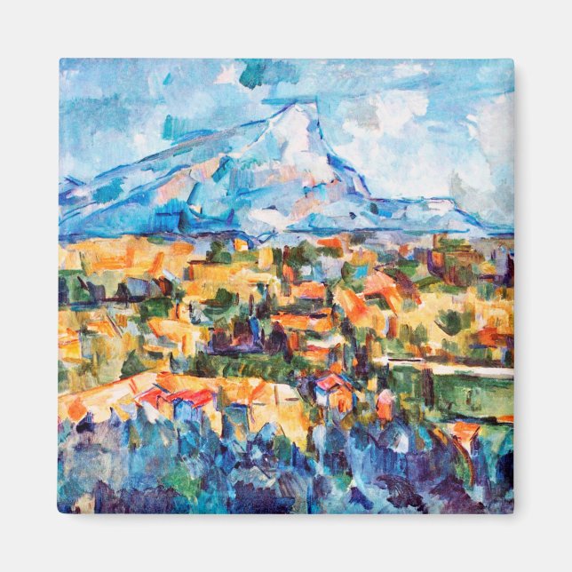 Imã Mont Sainte-Victoire, Paul Cezanne (Frente)