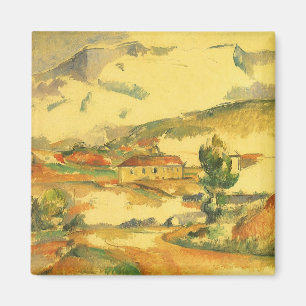 Imã Mont Sainte Victoire por Paul Cezanne, arte do