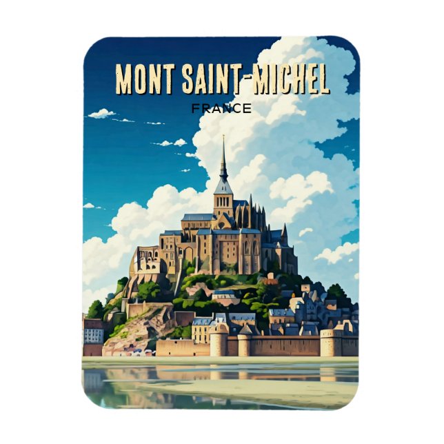 Ímã Mont Santo-Michel (Vertical)