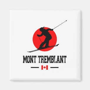 Imã Mont Tremblant Québec Canada Ski Resort Skiting So