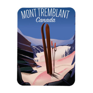 Ímã Mont Tremblant Ski Canadá