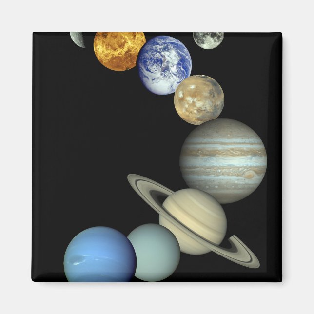 Imã Montagem do sistema solar (Frente)