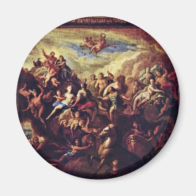 Imã Montagem Dos Deuses No Olimpo Do Monte (Frente)