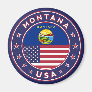 Imã Montana, capa de telefone Montana, adesivo Montana
