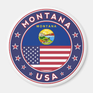 Imã Montana, capa de telefone Montana, adesivo Montana
