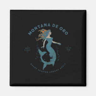 Imã Montana De Oro State Park Los Osos Retro Vintage M