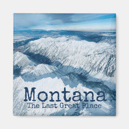 Imã Montana, o último Excelente das montanhas de neve 