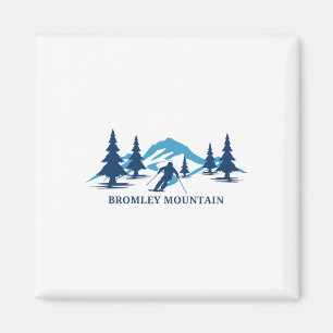 Imã Montanha Bromley Vermont Esqui Esqui Snowboard I