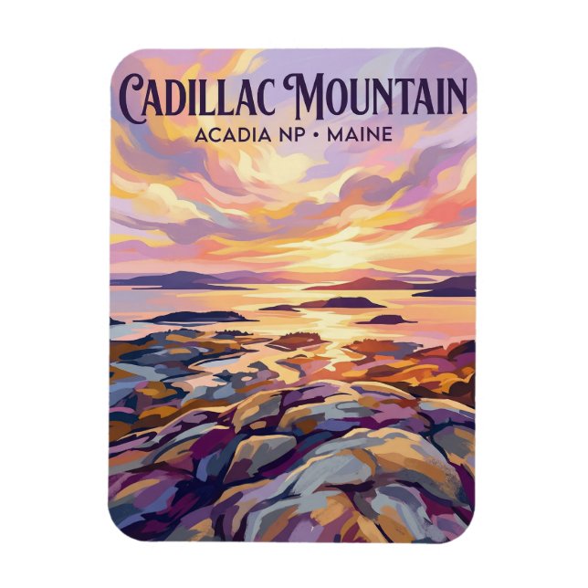 Ímã Montanha Cadillac, PN Acadia EUA (Vertical)