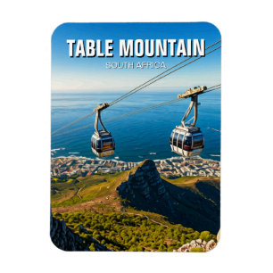 Ímã Montanha da Mesa Teleférico Ariel África do Sul
