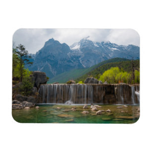 Ímã Montanha da neve do dragão do jade do vale   da