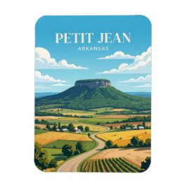 Ímã Montanha Petit Jean EUA
