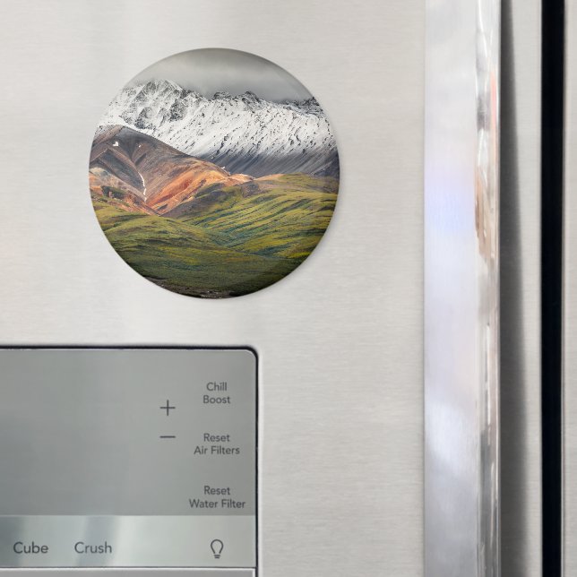 Imã Montanha policromática, Denali NP, Alasca (In Situ (Fridge))