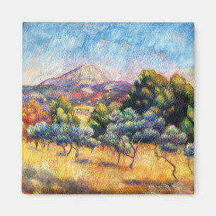Imã Montanha Sainte-Victoire de Pierre-Auguste Renoir