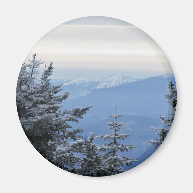 Imã Montanha Sugarloaf no Horizonte em Maine (Frente)