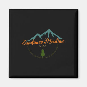 Imã Montanha Sundance Utah Aventura Esqui Snowboard