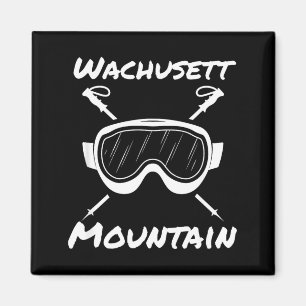 Imã montanha wachusett massachusetts esquiador esquian